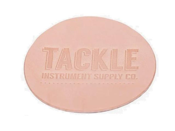 Patch en cuir pour grosse caisse Tackle Instrument Supply, petit modèle