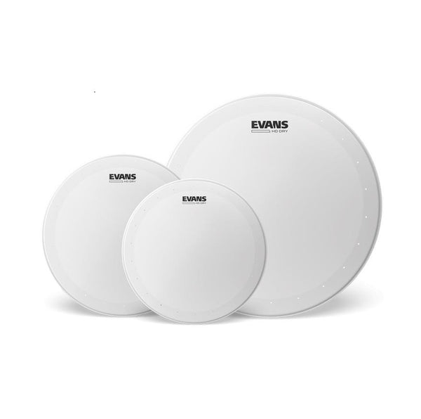 Evans HD Dry Coated Rock Tom Pack 10 12 16