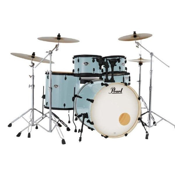 Pearl Export 5PC Shell Pack LTD Daphne Blue/Black HW