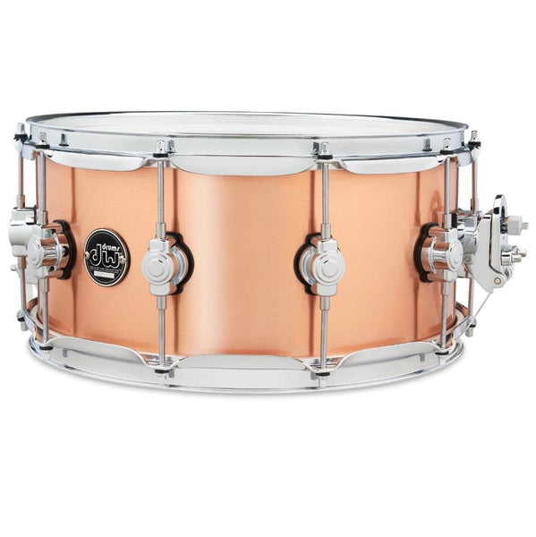 DW Performance Series 6.5x14 Polished Copper Snare Drum