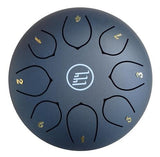 Ecko Tongue Drum 6" 8 Note C Major Black