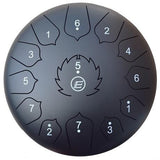 Ecko Tongue Drum 12" 13 Note C Major Black