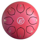 Ecko Tongue Drum 6" 8 Note C Major Red