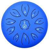 Ecko Tongue Drum 8" 11 Note C Major Blue
