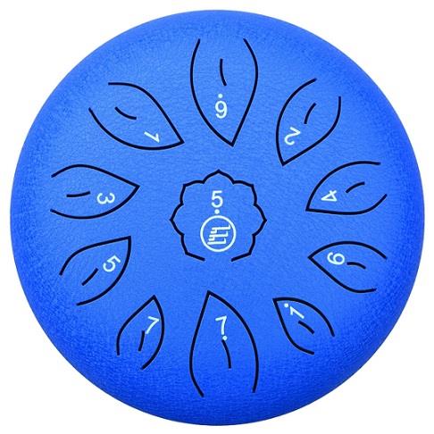 Ecko Tongue Drum 8" 11 Note C Major Blue