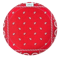 Roots 14" Solid Red Bandana