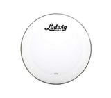 Ludwig 22" Powerstroke 3 Clear Bass Drum Head Script Logo