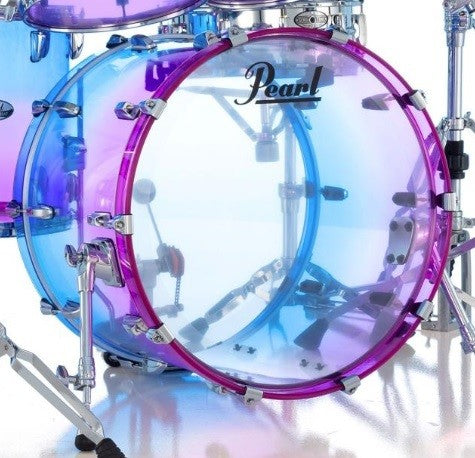 Pearl Crystal Beat 22x16 Bass Drum Cotton Candy Fade LTD