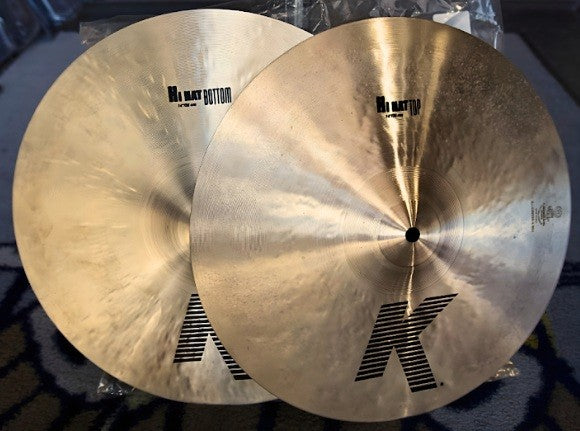Zildjian 14" K Zildjian Hi-Hats Used K0823U