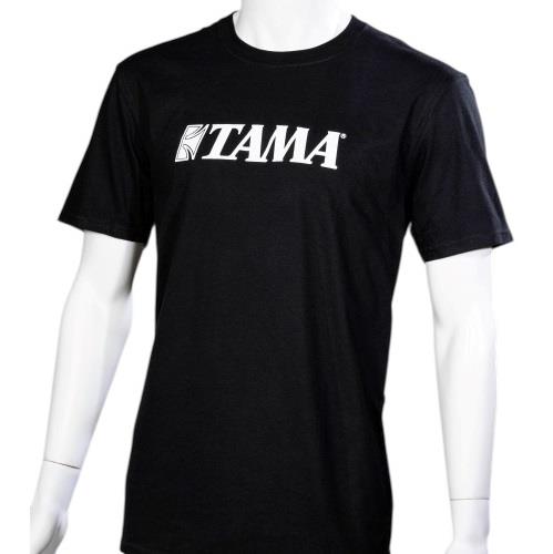 Tama T-Shirt Black w/ White Logo 2X-Large