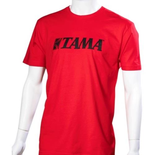 Tama T-Shirt Red w/ Black Logo 2X-Large