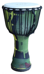 Ecko 10" Djembe PVC Green