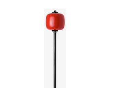 Danmar Hard Wood Bass Drum Beater Red 205