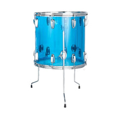 Ludwig Vistalite Floor Tom Blue 14x14 LF944VXX55WC