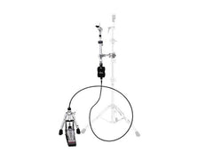 Support de charleston télécommandé DW 9502 avec câble de 8 pieds et embrayage à glissement