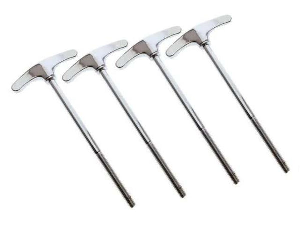 Ludwig Bass Drum T-Handle Tension Rods 4-1/8" 4 Pack