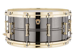 Caisse claire Ludwig 6,5x14 Black Beauty avec cosses en tube de laiton