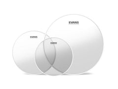 Pack de toms Evans G2 Clear Rock 10 12 16