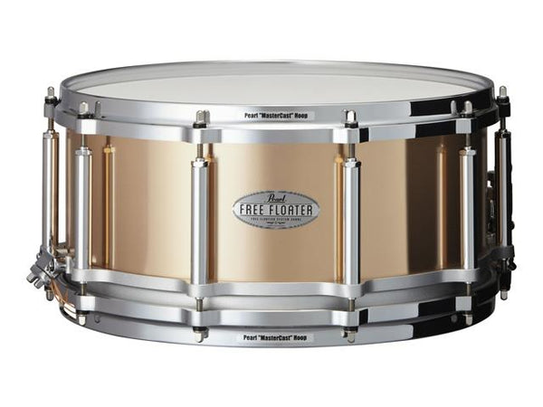 Pearl 6.5x14 Free Floating Phosphor Bronze Snare Drum