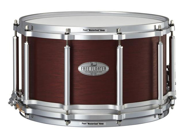 Caisse claire flottante en acajou Pearl 8x14