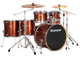 Ludwig Evolution 6PC Kit w/Hardware & Cymbals 10 12 14 16 14SN 22BD Copper Sparkle