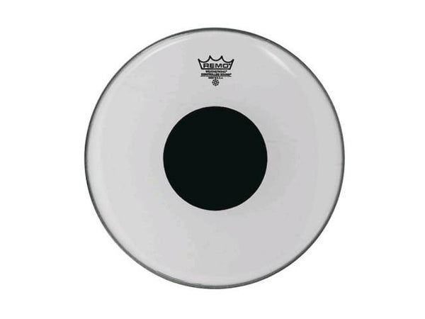 Remo 26" Controlled Sound Clear Black Dot Bass Drum Head