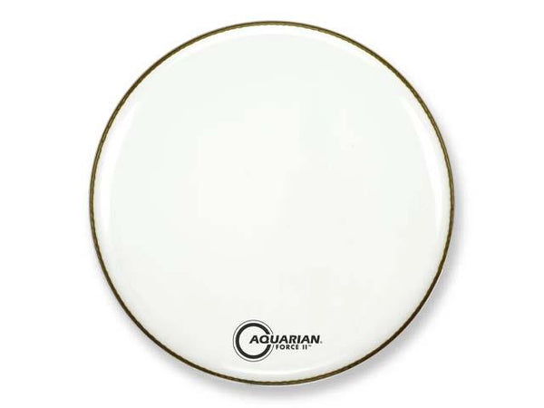Aquarian 16" White Resonant Bass Drum Head