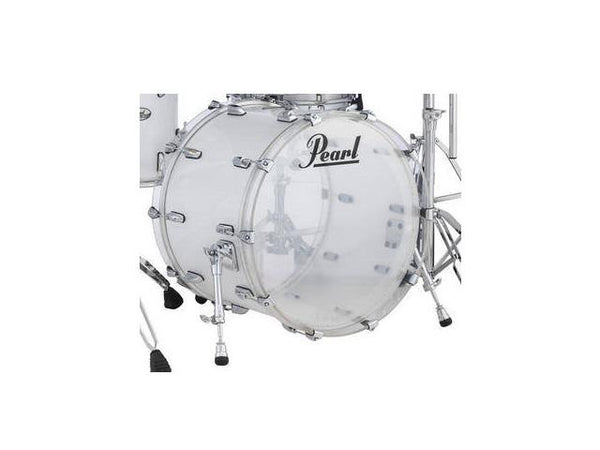 Pearl Crystal Beat Bass Drum Frost Acrylic 20x15