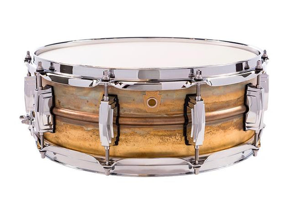 Ludwig 5x14 Raw Brass Phonic Snare Drum