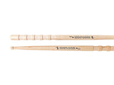 Baguettes de batterie HeadHunters Maple Grooves L