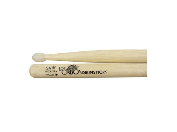 Los Cabos 5A Nylon Tip Hickory Drumsticks