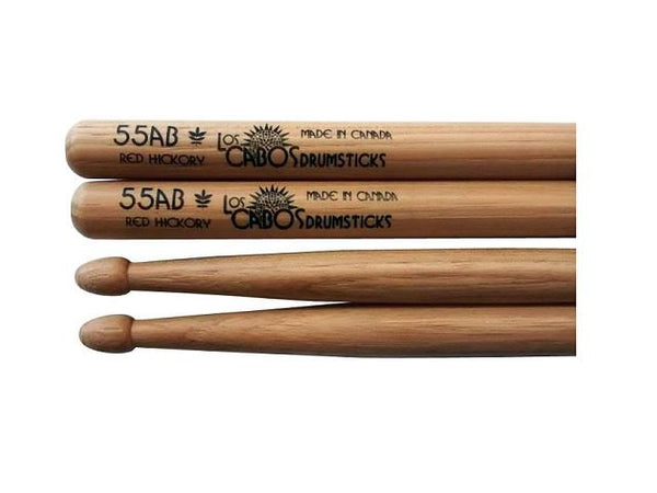 Los Cabos 55 AB Red Hickory Drumsticks