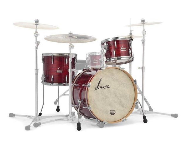 Sonor Vintage Series 3 Piece Shell Pack Vintage Red Oyster 13 16 22 No Mount