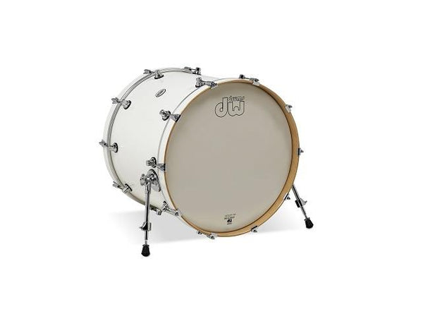 DW Design Series 18x22 Bass Drum Gloss White