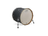 DW Design Series 18x22 Bass Drum Steel Gray