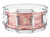 Ludwig 6.5x14 Classic Maple Snare Drum Vintage Pink Oyster