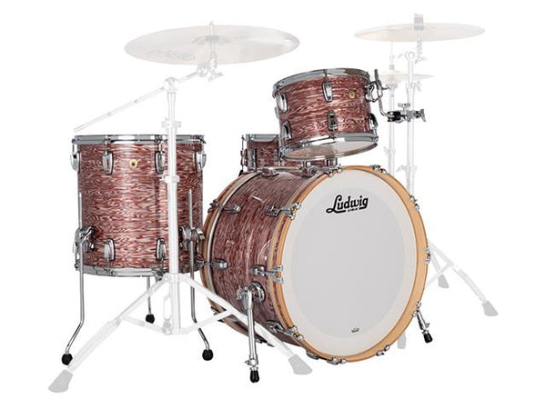 Ludwig Classic Maple Fab 3PC Shell Pack Vintage Pink Oyster