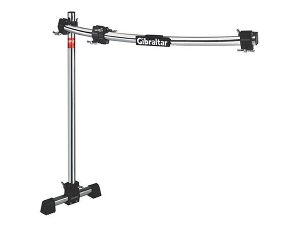 Gibraltar Road Series 36 Curved Bar Rack with Fix T Leg, RS Black Clamps